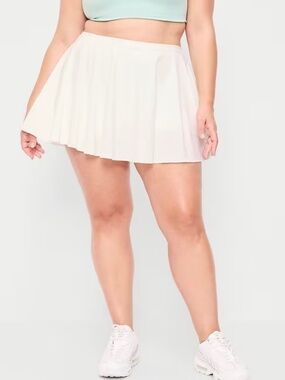 High Waisted Swing Skort
